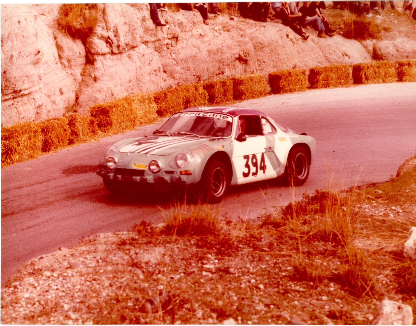 Val d'Anapo · Sortino, 1978 — Alpine A110, numero 394.